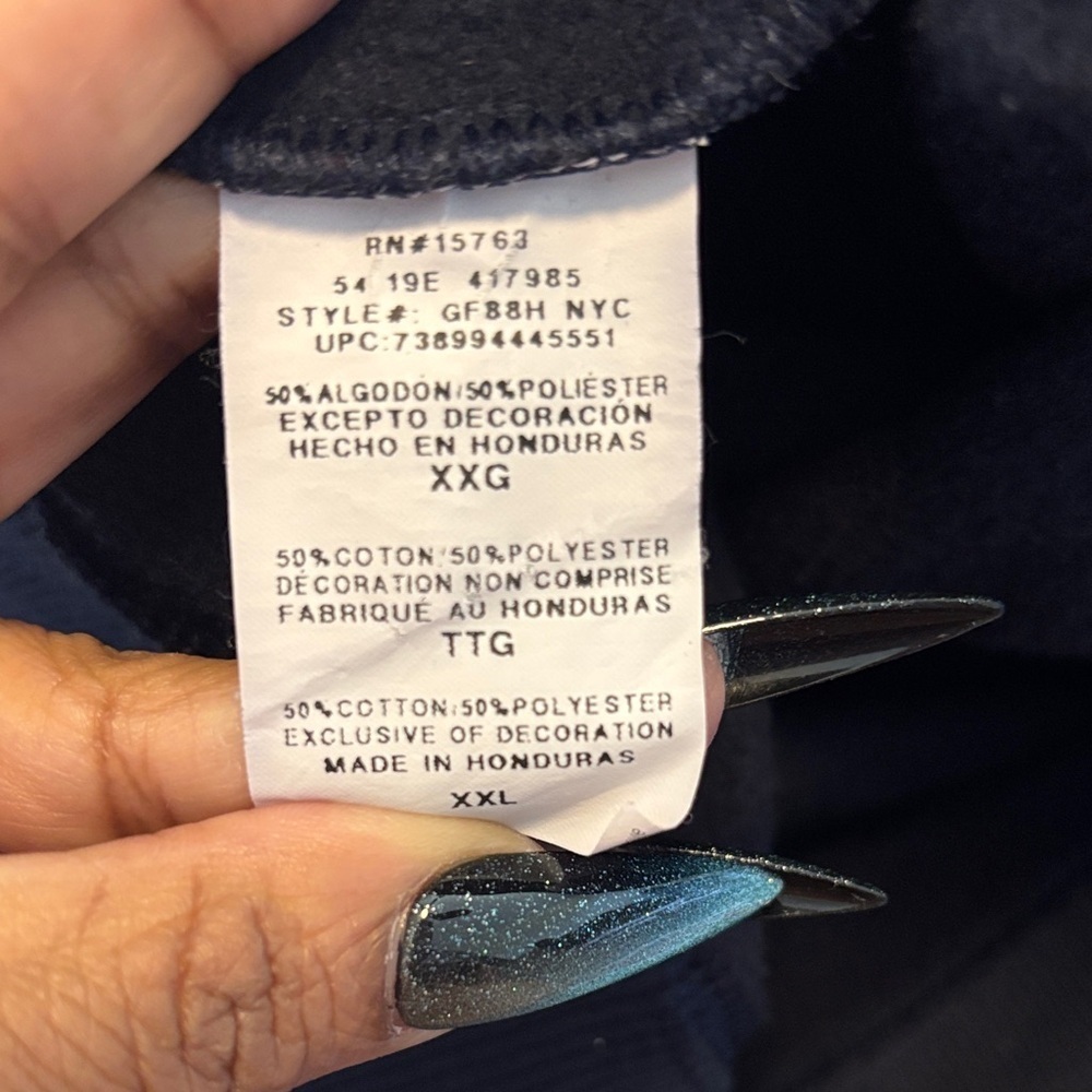 Champion Men's Navy Sweatshirt - Picture 4 of 4